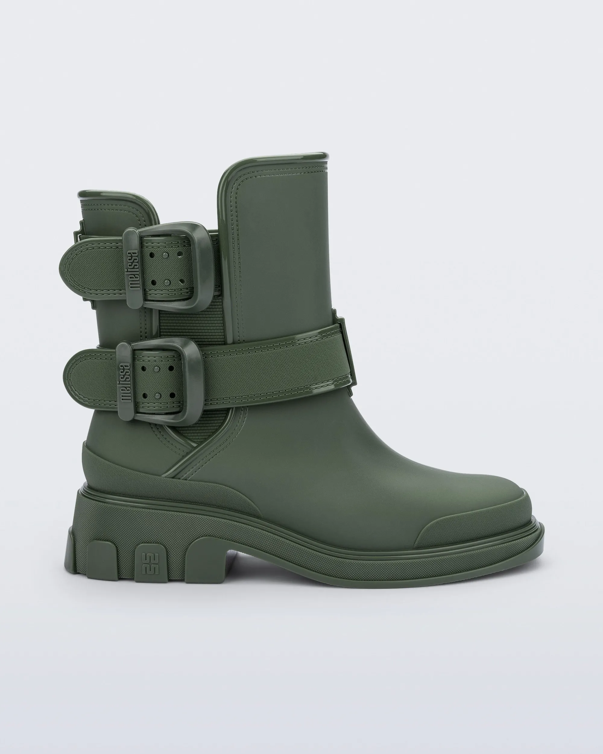 Discount Melissa Bang Boot Green