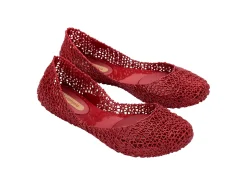 Hot Melissa Campana Metallic Red