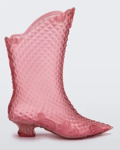 Discount Melissa Court Boot Pink