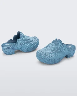 Melissa Court Clog Blue