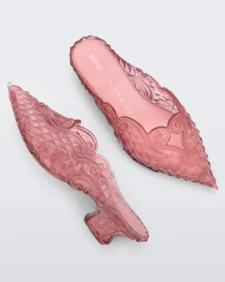 Clearance Melissa Court Shoe Pink