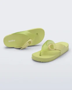 New Melissa Cozy Thong Green