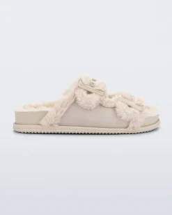 Online Melissa Cozy Warm Slide Beige