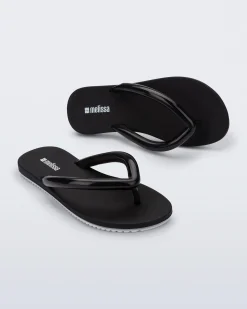 Melissa Flip Flop Airflow Black/White
