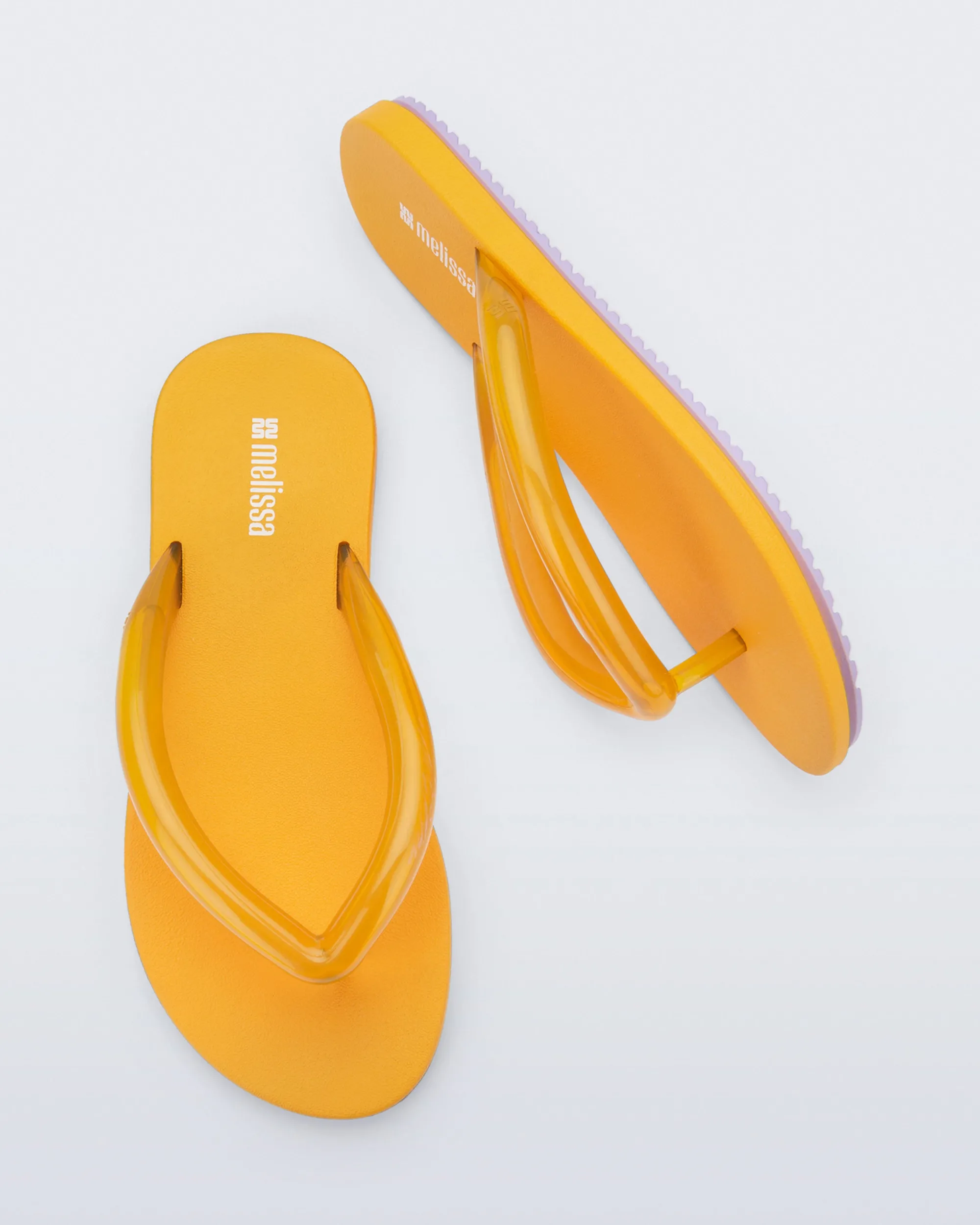 New Melissa Flip Flop Airflow Yellow/Lilac