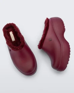 Discount Melissa Free Clog Fluffy Platform