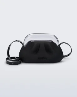 Clearance Melissa Glass Bag Black/Clear