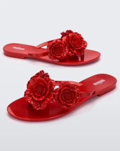 Discount Melissa Harmonic Springtime Red