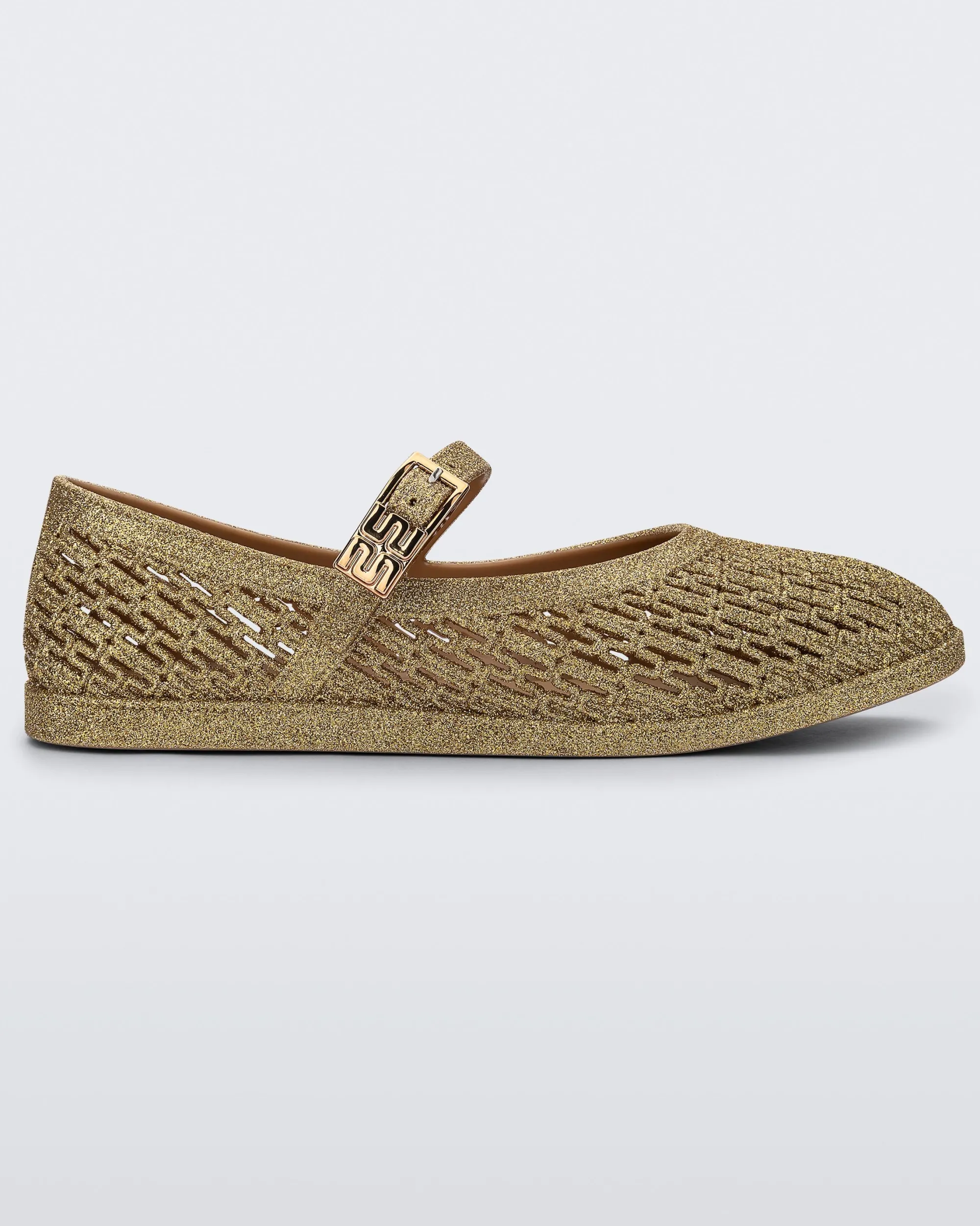Hot Melissa Harper Beige Glitter