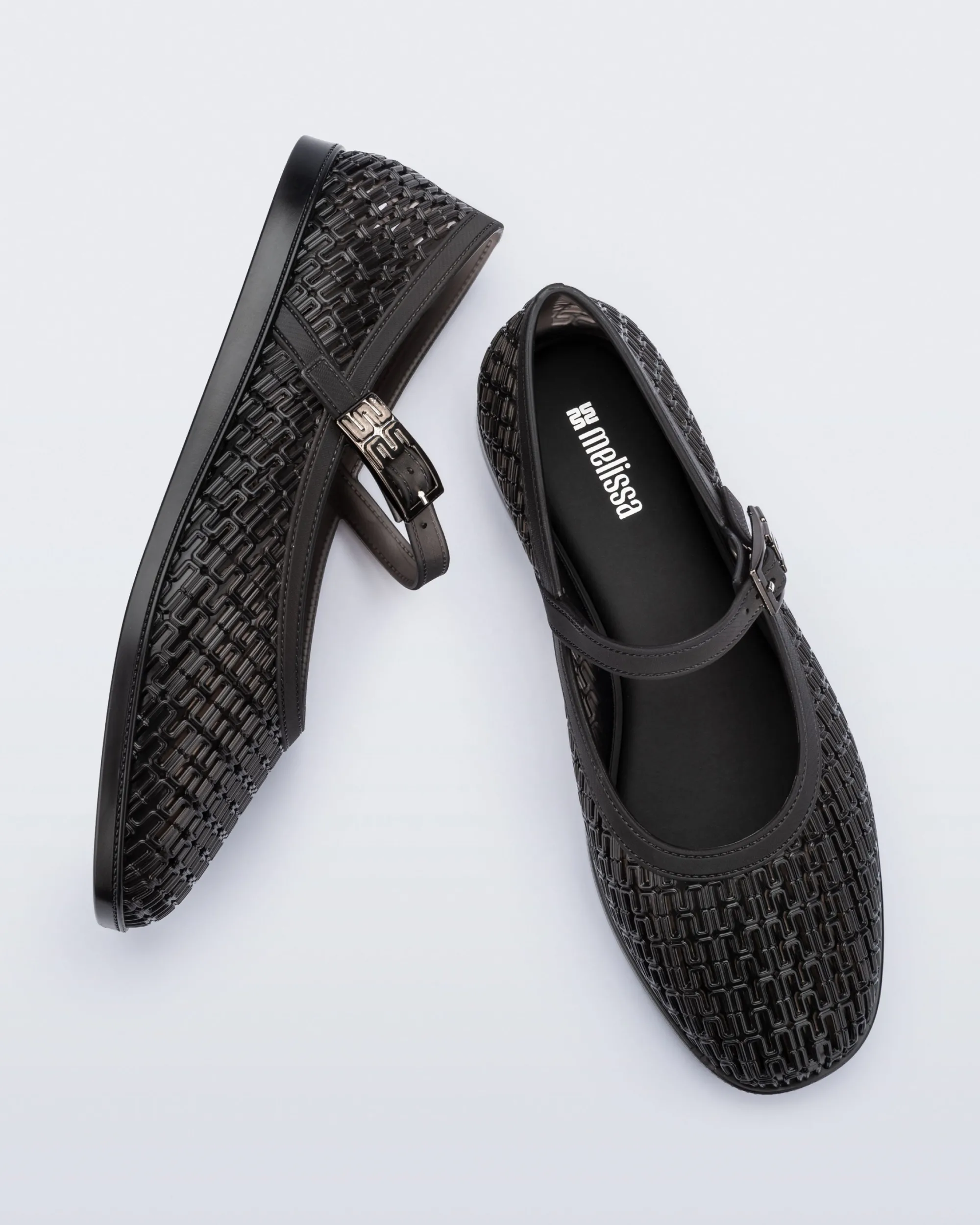 Clearance Melissa Harper Clear Black