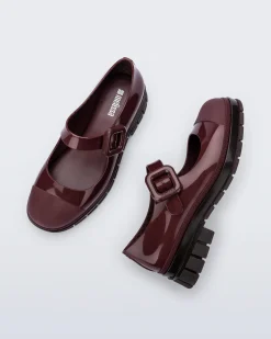 Online Melissa June Burgundy
