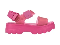 Discount Melissa Kick Off Sandal Pink/Clear Pink