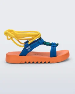 Hot Melissa Kirk Orange/Blue/Yellow