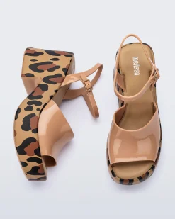 Discount Melissa Lina Beige/Black