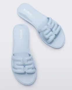 Outlet Melissa M Slide Light Blue