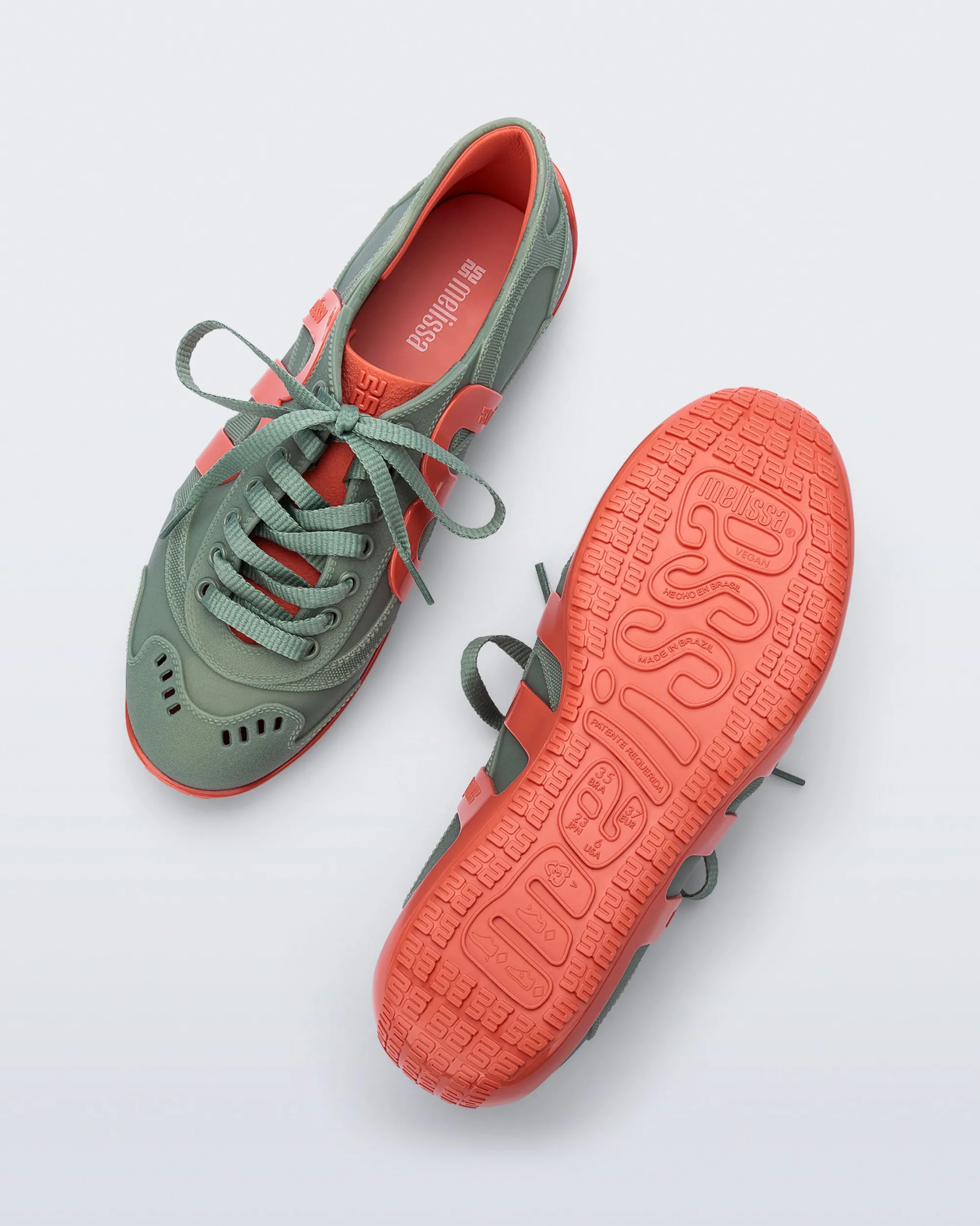 Clearance Melissa Motion Orange/Green