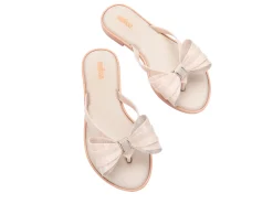 Outlet Melissa Slim Flip Flop Light Beige