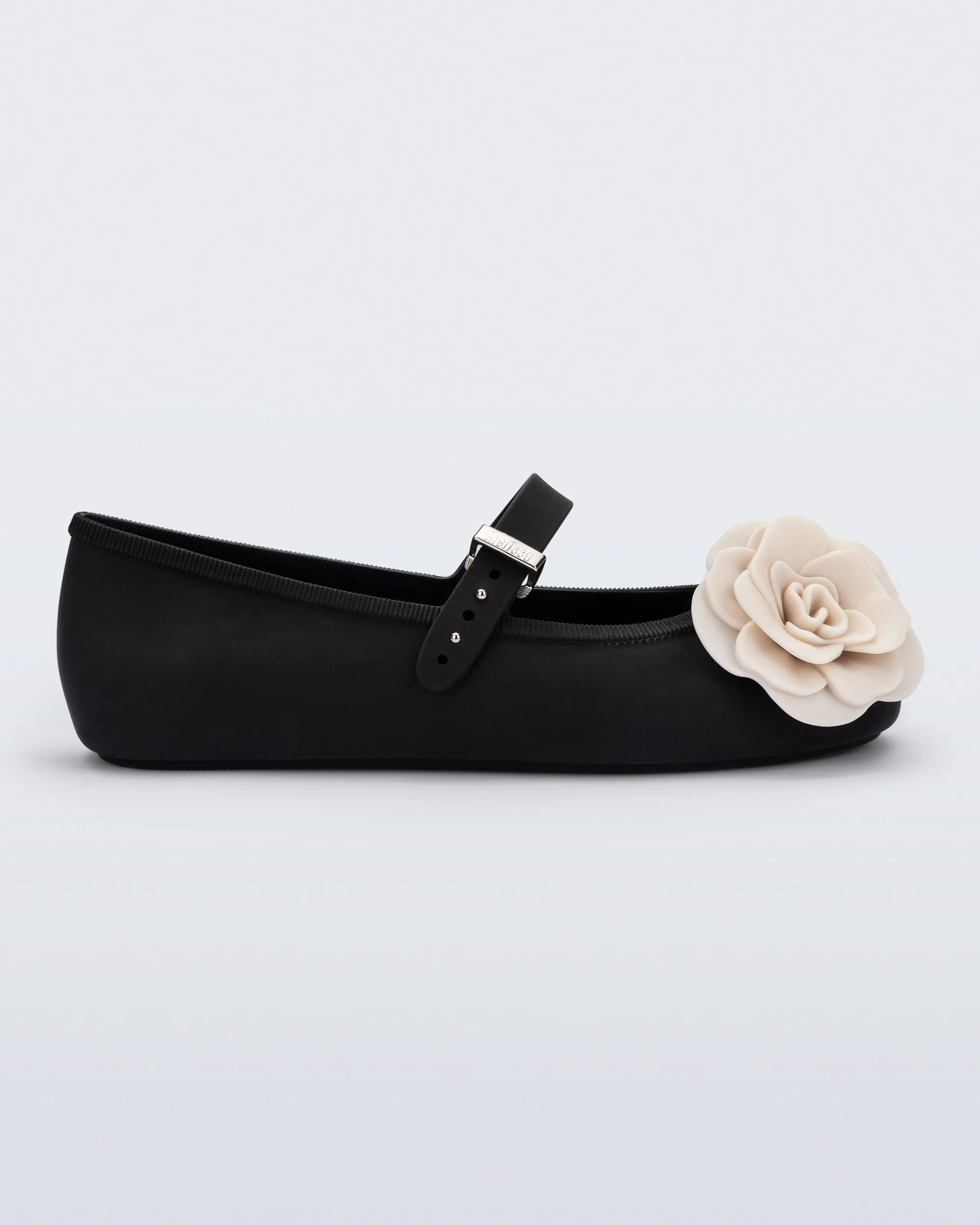 Outlet Melissa Soft Ballerina Petals Black/Beige