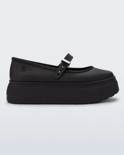 New Melissa Soft Ballerina Platform Black