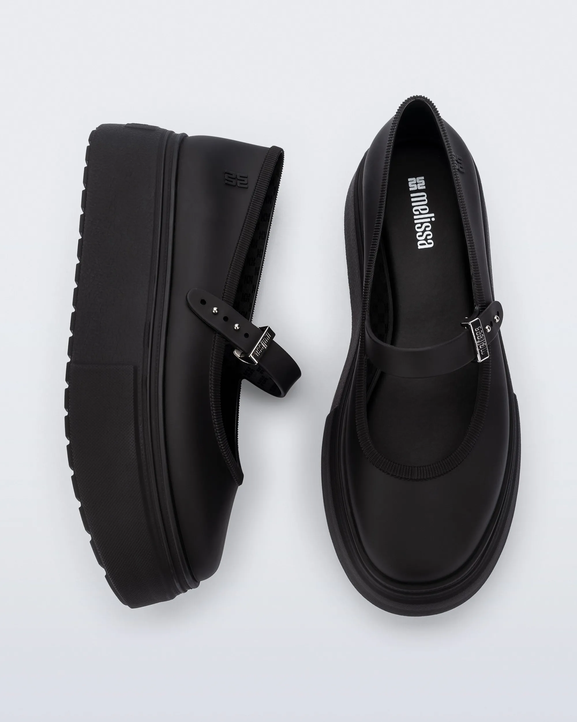 New Melissa Soft Ballerina Platform Black
