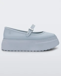 Discount Melissa Soft Ballerina Platform Light Blue