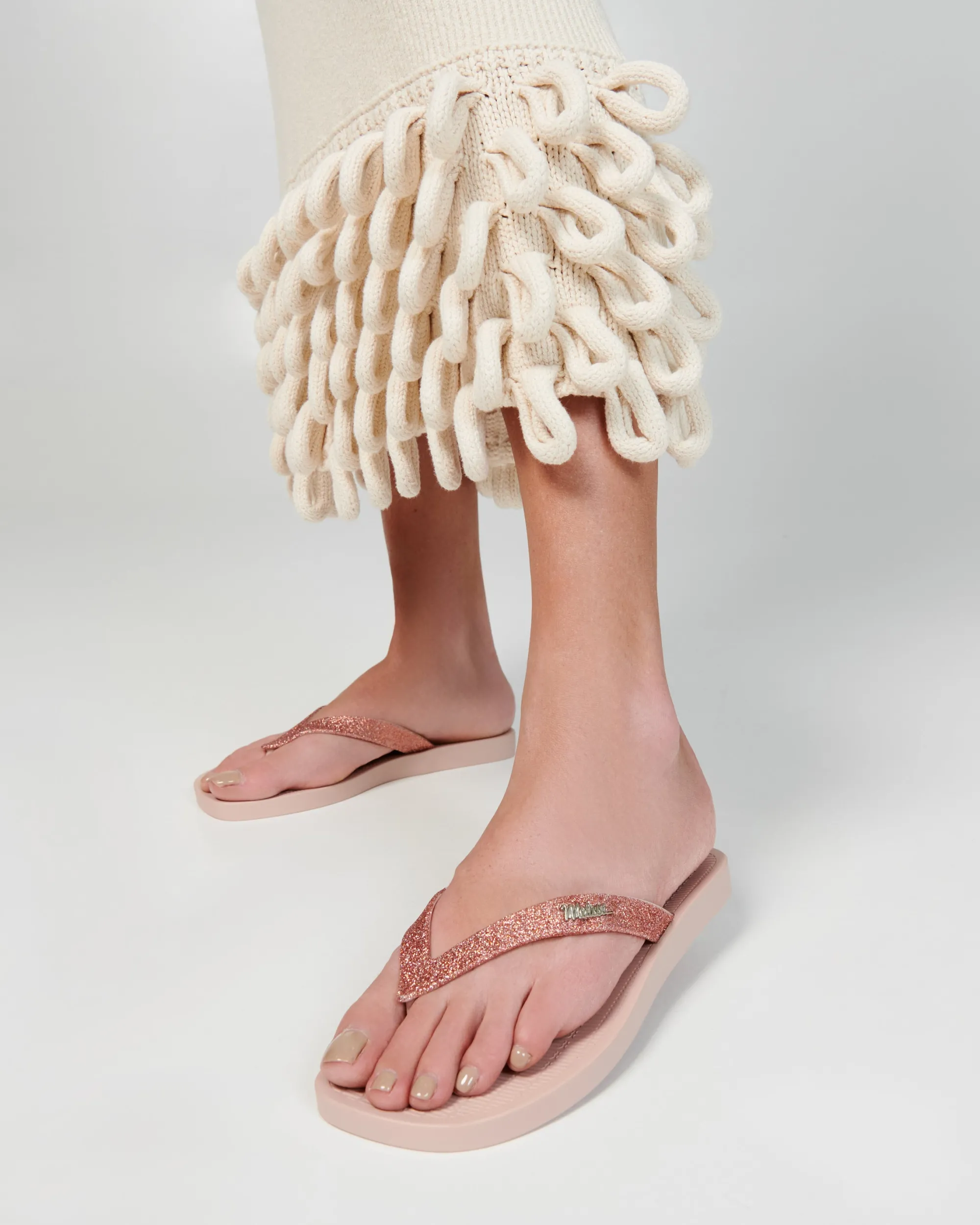 Best Melissa Sun Long Beach Light Pink/Glitter