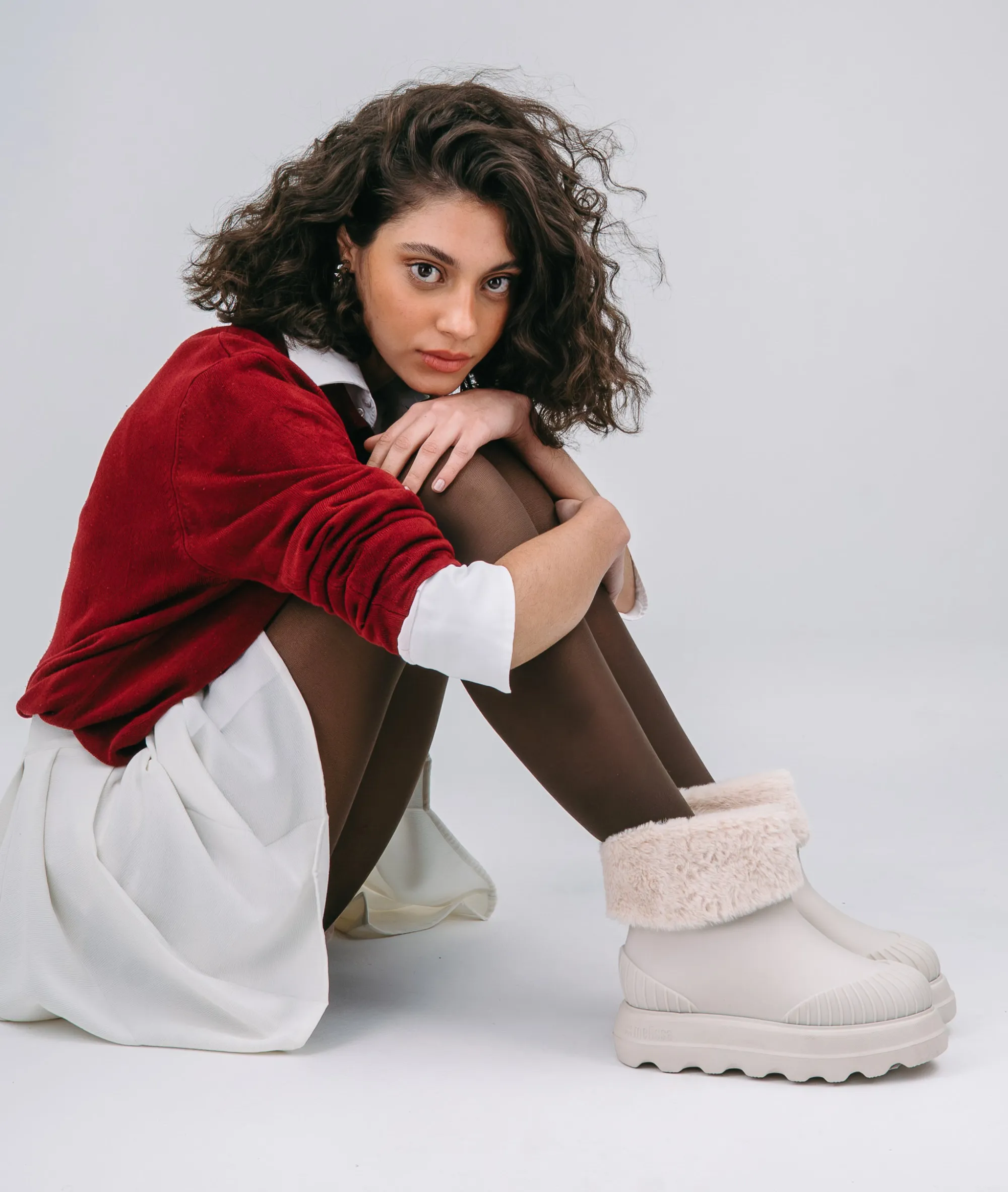 New Melissa Warm Boot Beige